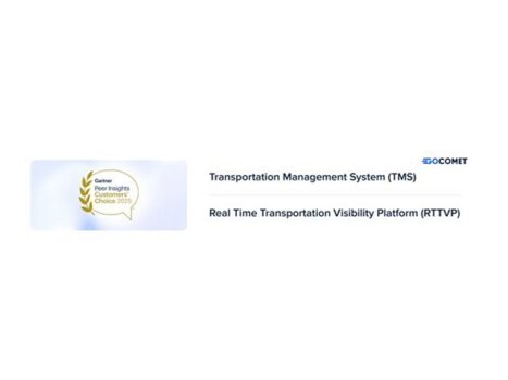 GoComet Named a “Customers’ Choice” in the Gartner Peer Insights(™) Voice of the Customer: Transportation Management Systems