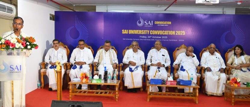 Sai University Convocation 2025; Leaders Urge Students to Lead with Integrity and Purpose
