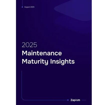 Zapium Releases 2025 Maintenance Maturity Insights