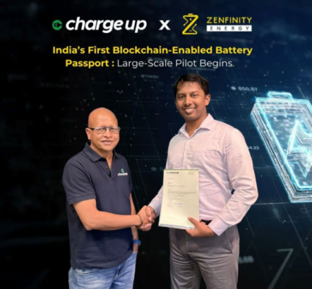 The Battery Gets a Digital Identity. India’s First Blockchain-Based Battery Passport pilot launched by Zenfinity and Chargeup