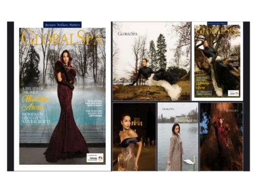 Malaika Arora Captures the Serene Beauty of Germany’s Nature for GlobalSpa Magazine in Collaboration with German National Tourist Office India