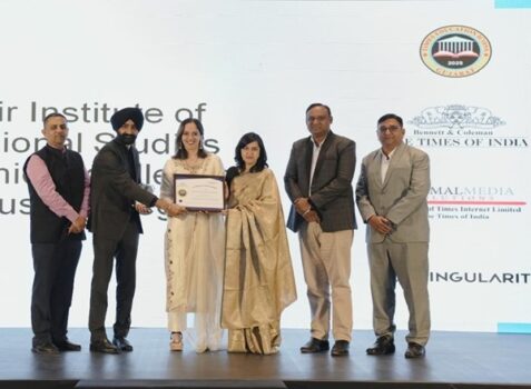 SKIPS University Honoured by The Times of India for Academic Excellence, Industry Integration, and Outstanding Placements