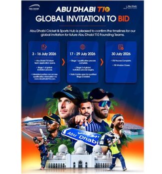 GLOBAL TEAM INVITATION-TO-BID OPENS ON 3 JULY AS ABU DHABI T10 FRANCHISE PROCUREMENT ENTERS LANDMARK PHASE