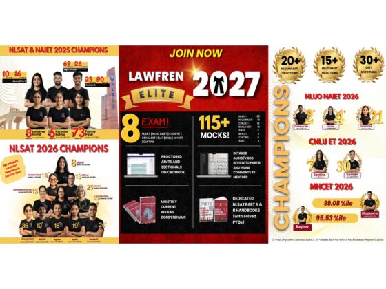 Lawfren Rated Among the Best NLSAT Coaching and Best 3 Year LLB Coaching in India