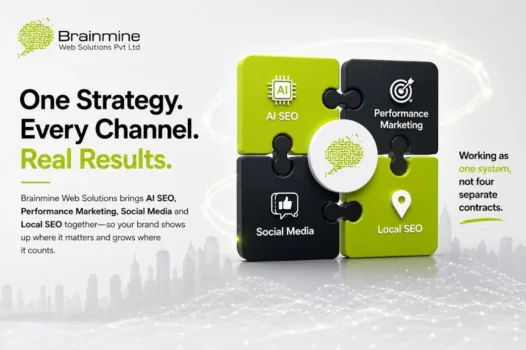 Brainmine Web Solutions Brings AI SEO, Performance Marketing, Social Media and Local SEO Together Under One Roof