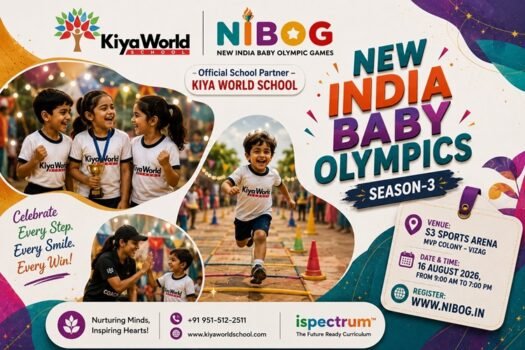 Kiya World School Partners with NIBOG Vizag 2026 to Celebrate Movement, Play and Early Childhood Development