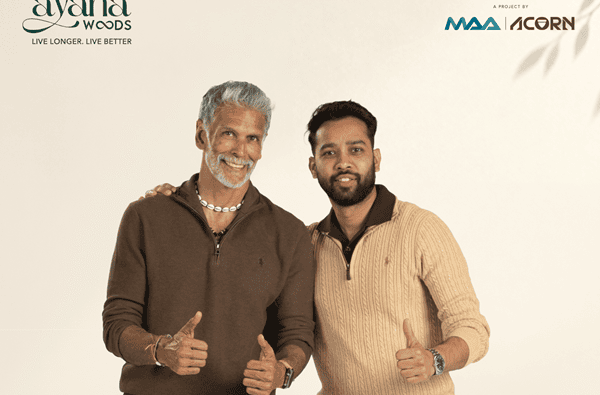 Maa Acorn signs Milind Soman as the face of Ayana Woods, Bengaluru’s first longevity and wellness-anchored villa community