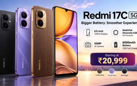 Redmi 17C 5G Launched in India Starting at ₹20,999 With 6000mAh Battery, 120Hz Display and 50MP Camera